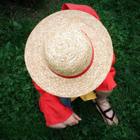 ONE PIECE - Chapeau de paille Luffy - Taille enfant (x6)