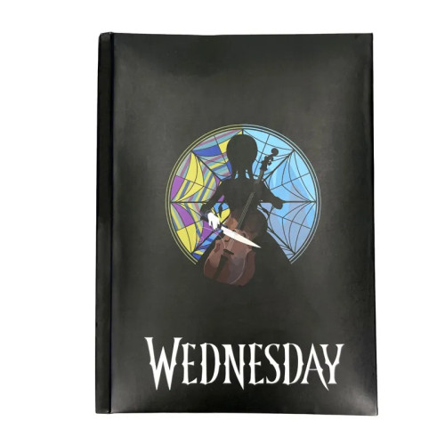 Wednesday Cahier Lumineux Rose Window