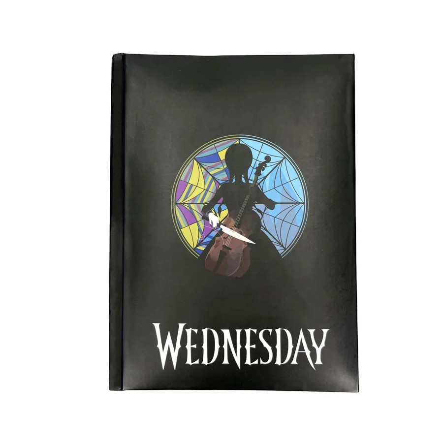 Wednesday Cahier Lumineux Rose Window