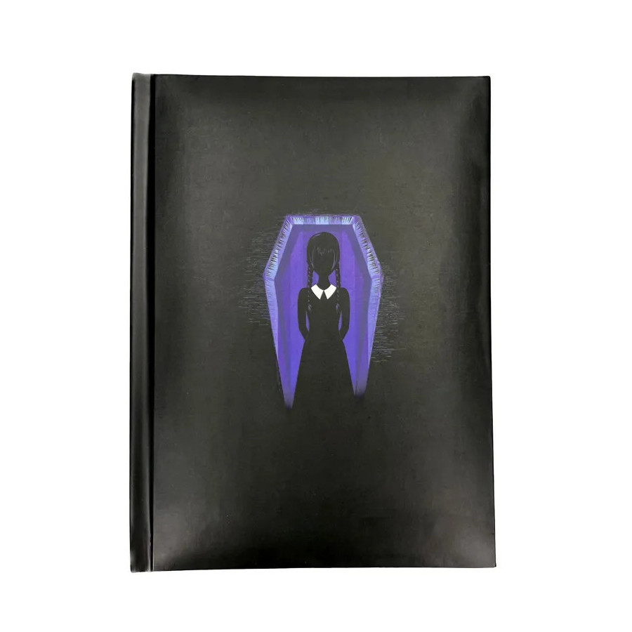 Wednesday Cahier Lumineux Dark Side