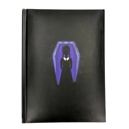 Wednesday Cahier Lumineux Dark Side