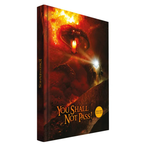 LOTR Le Seigneur Des Anneaux Cahier Lumineux You Shall Not Pass