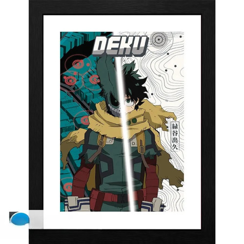 MY HERO ACADEMIA - Tirage encadré "Dark Deku" (30x40)