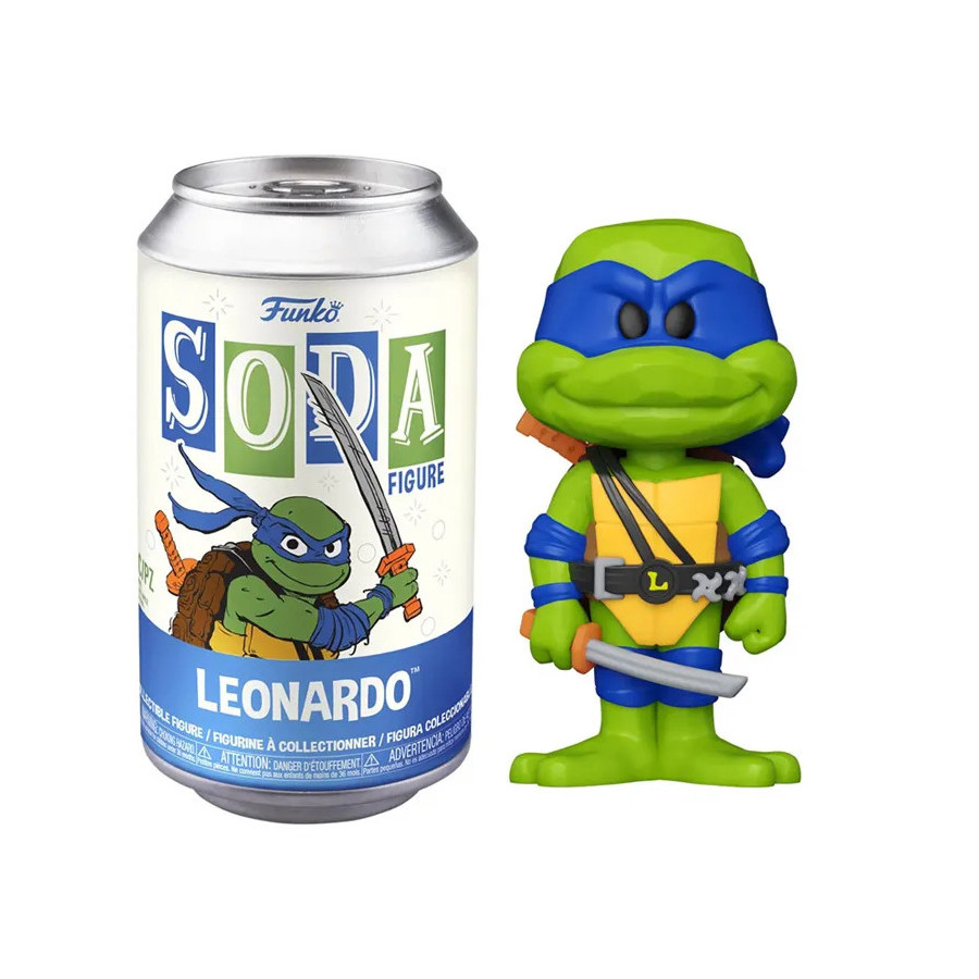 TMNT Tortues Ninja Vinyl Soda Leonardo