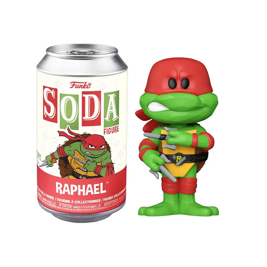 TMNT Tortues Ninja Vinyl Soda Raphael