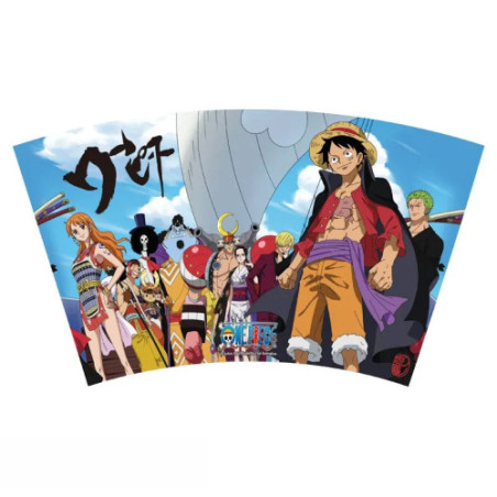 ONE PIECE - Gobelet avec paille - 470 ml - Wano