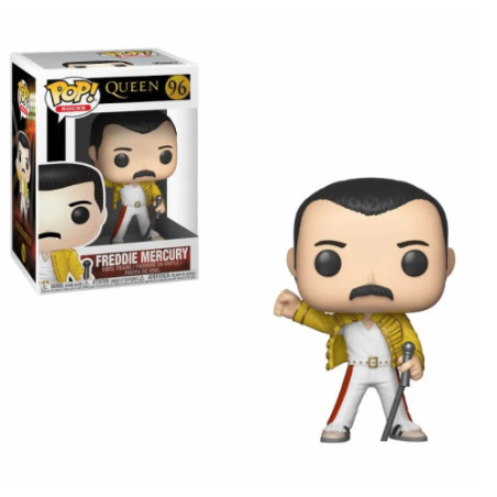 Rocks Pop Queen Freddie Mercury Wembley 1986
