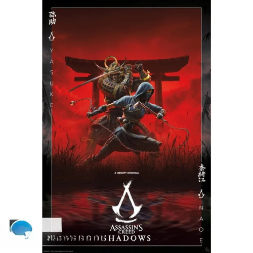 ASSASSIN'S CREED - Poster Maxi 91,5x61 - "Shadows key art"
