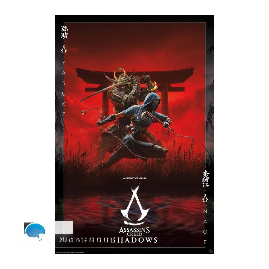 ASSASSIN'S CREED - Poster Maxi 91,5x61 - "Shadows key art"