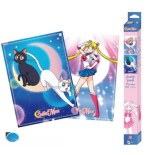 SAILOR MOON - Set 2 Posters Chibi 52x38 - Sailor Moon & chats
