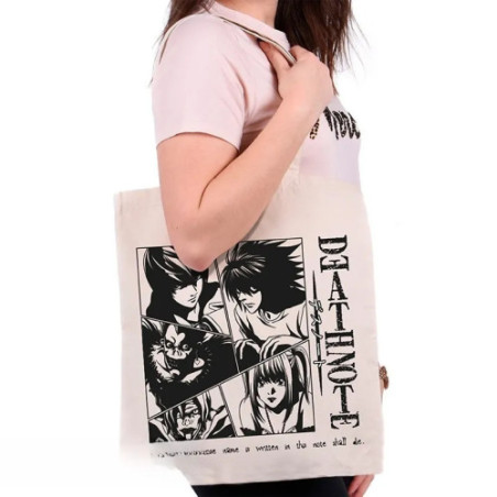DEATH NOTE - Tote Bag - "Personnages"