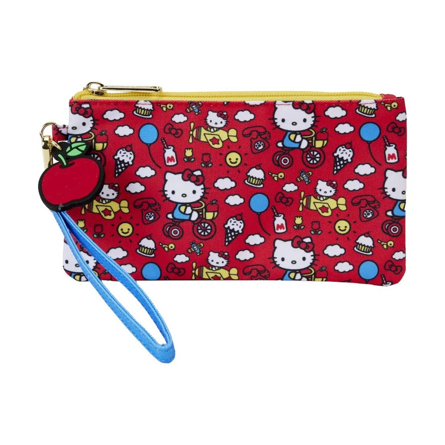 Hello Kitty Loungefly 50Th Anniv Pochette Classic Aop Nylon