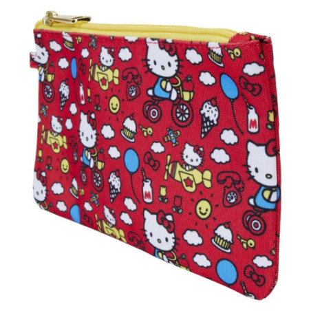 Hello Kitty Loungefly 50Th Anniv Pochette Classic Aop Nylon