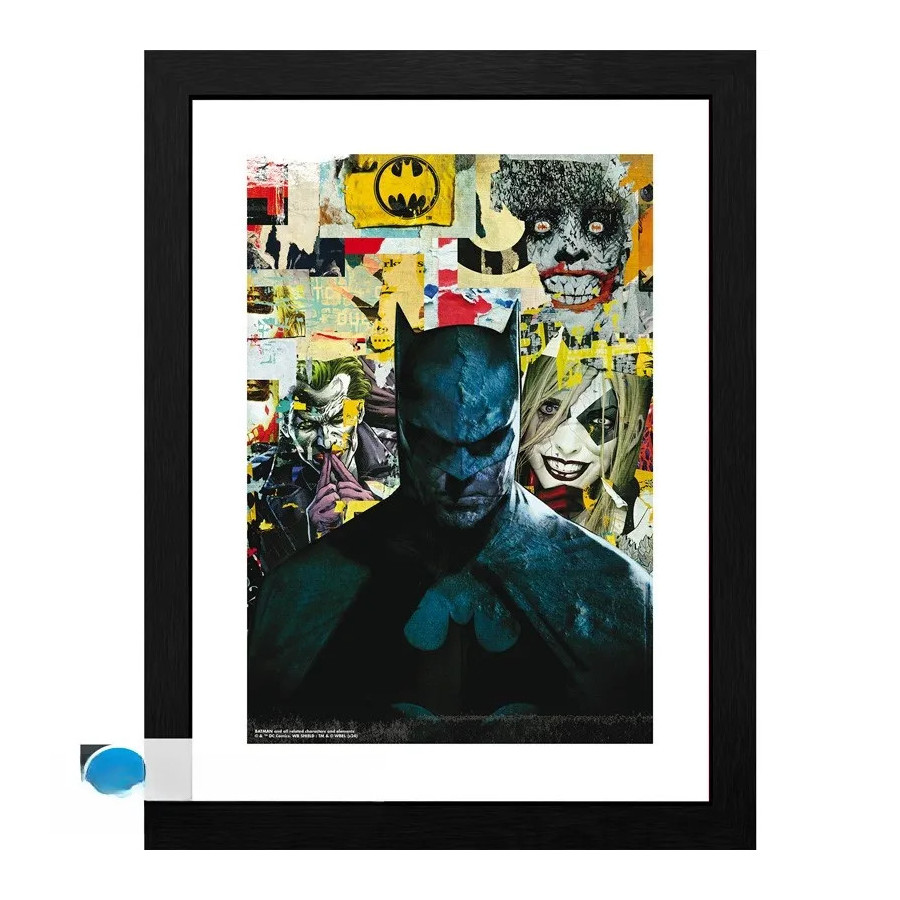 DC COMICS - Tirage encadré "Batman" (30x40)