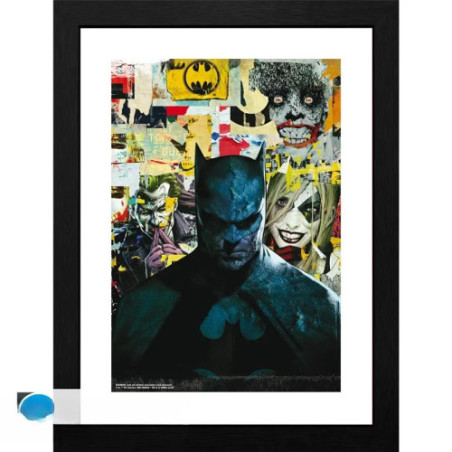 DC COMICS - Tirage encadré "Batman" (30x40)