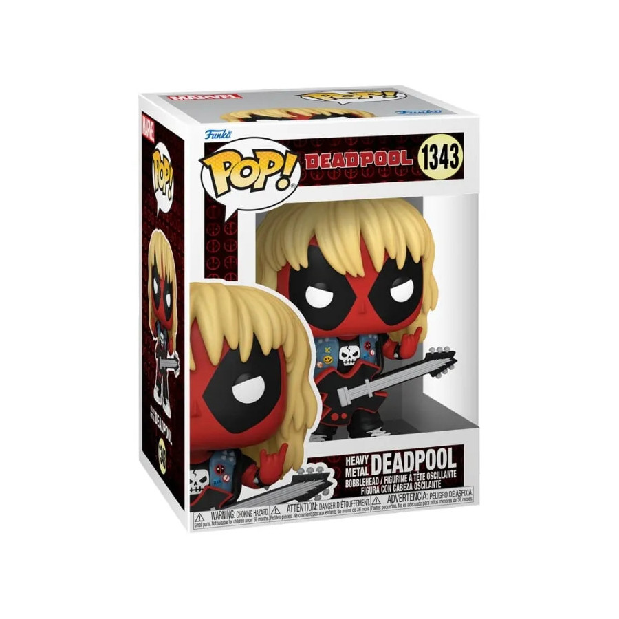 Marvel Pop Deadpool Metal Band