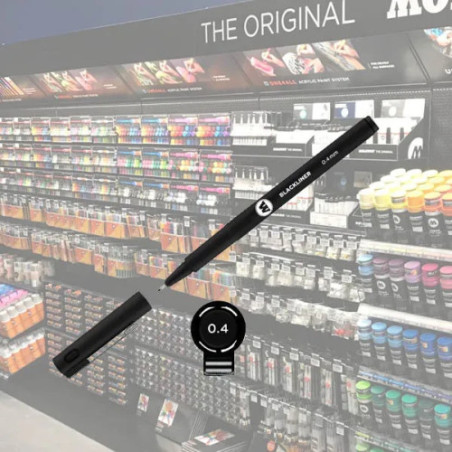Molotow Blackliner 0,4mm Black
