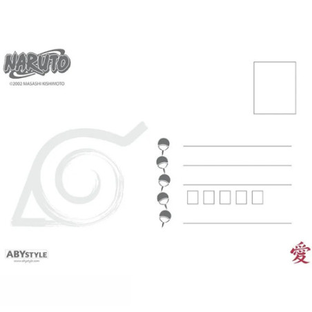 NARUTO - Cartes postales - Set 1 (14.8x10.5)