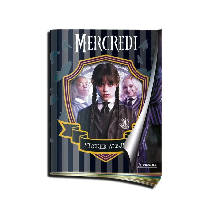 Panini Wednesday Mercredi Stickers Album