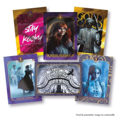 Panini Wednesday Mercredi Coffret Collector Nevermore