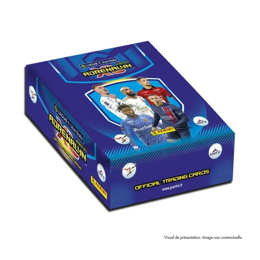 Panini Foot Tcg Adrenalyn Ligue 1 Uber Eats 2024 Boite De 18 Pochettes 8 Cartes