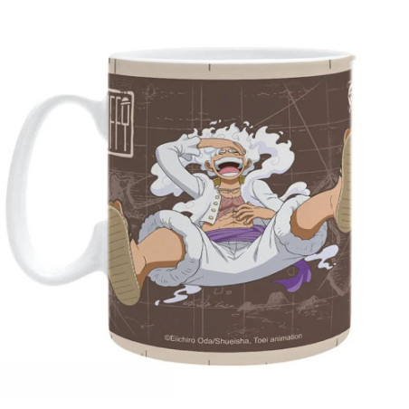 ONE PIECE - Mug - 460 ml - "Luffy Wanted" - subli - boîte