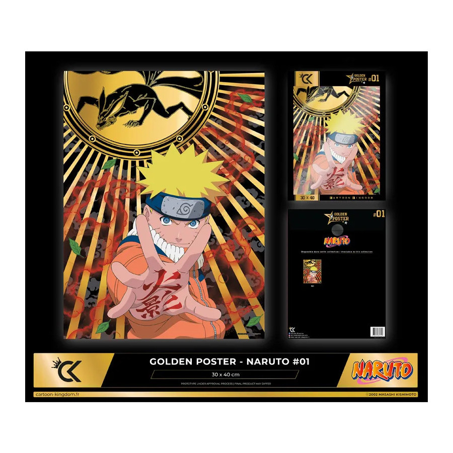 Naruto Golden Poster Naruto 40X30cm