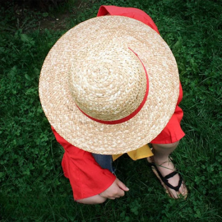 ONE PIECE - Chapeau de paille Luffy - Taille adulte (x6)