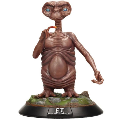 E.T. L'Extra Terrestre 40�me anniversaire statue r�sine 22cm