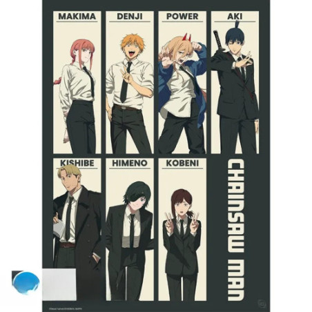 CHAINSAW MAN - Set 2 Posters Chibi 52x38 - Devil Hunters