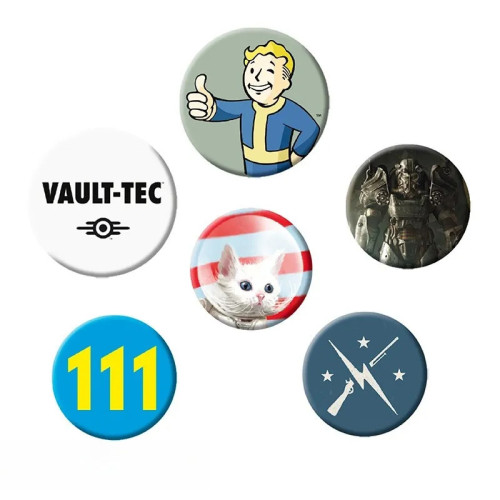 FALLOUT - Pack de Badges – Mix
