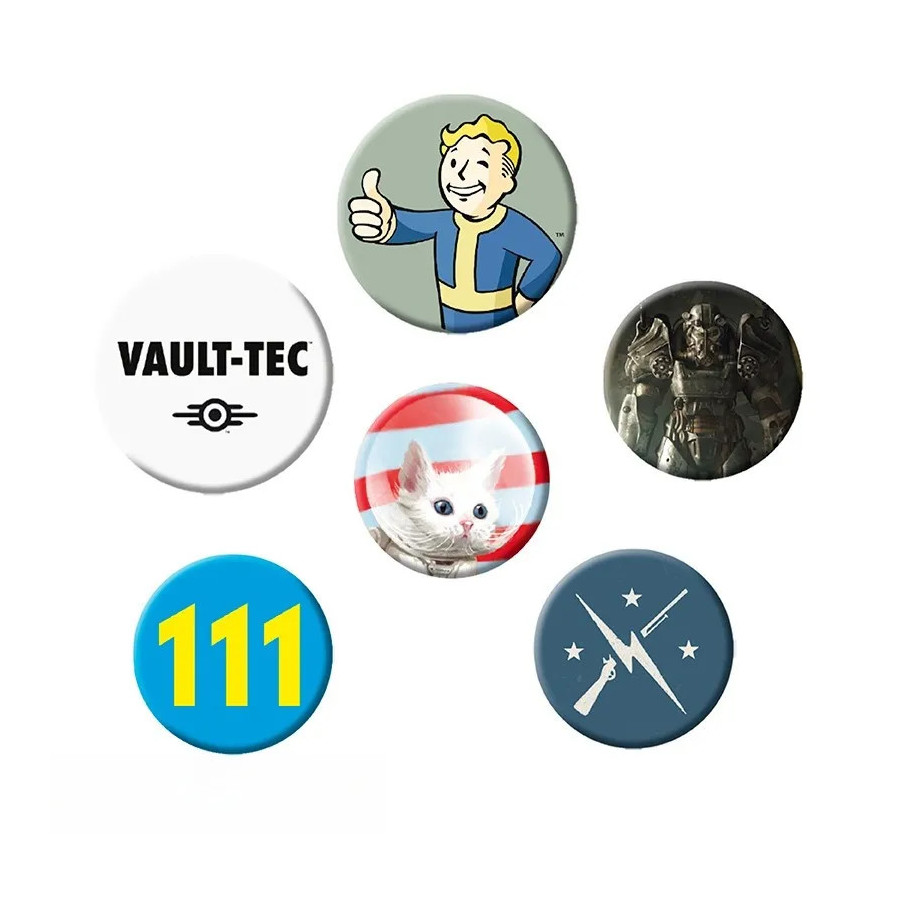 FALLOUT - Pack de Badges – Mix