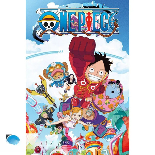 ONE PIECE - Poster Maxi 91,5x61 - Egg Head Couverture