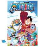 ONE PIECE - Poster Maxi 91,5x61 - Egg Head Couverture
