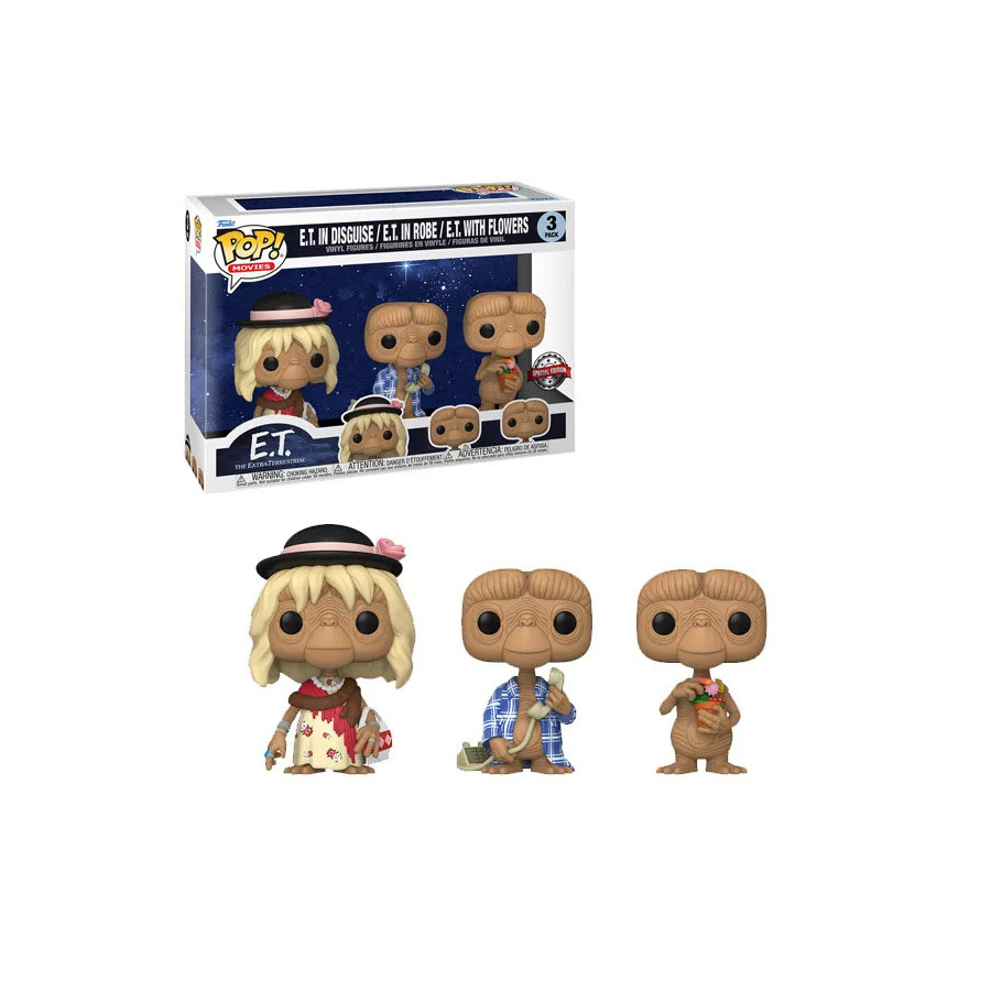 E.T Pop E.T 3Pk Exclu