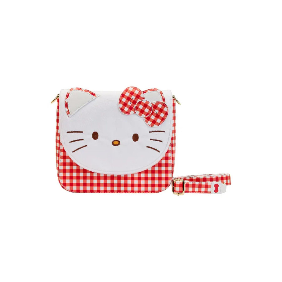 Hello Kitty Loungefly Sac A Main Gingham Cosplay