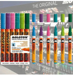 Molotow Acrylic Marker One4All 2mm Wallet Basic Set 2 6 Pcs