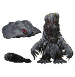 Godzilla Vs Hedorah SH Monster Arts Hedorah 50Th Anniversary Special Set 18cm