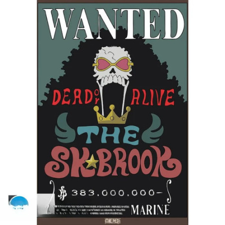 ONE PIECE - Poster Chibi 52x38 - Wanted Brook Wano