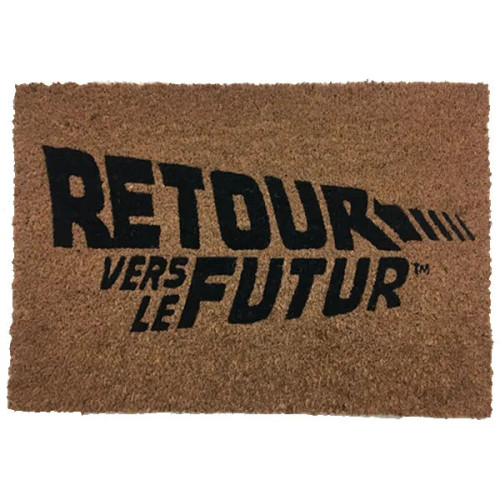 Retour Vers Le Futur Paillasson Logo Fran�ais 60