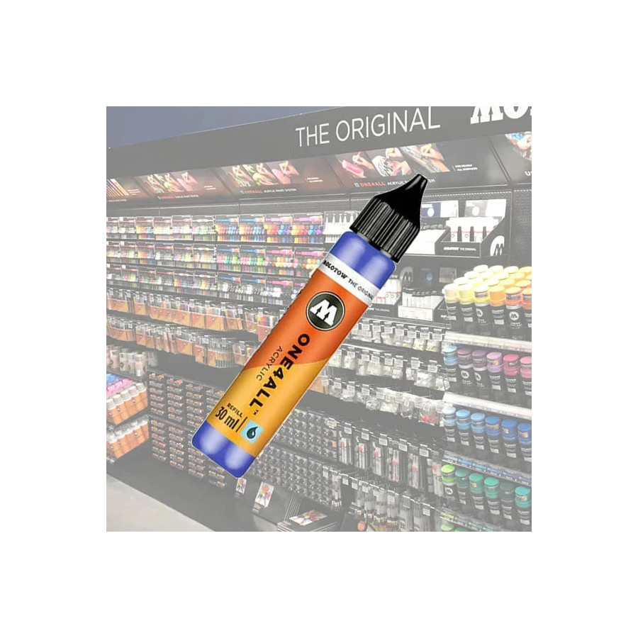 Molotow Refill One4All 30ml 224 Metallic Blue