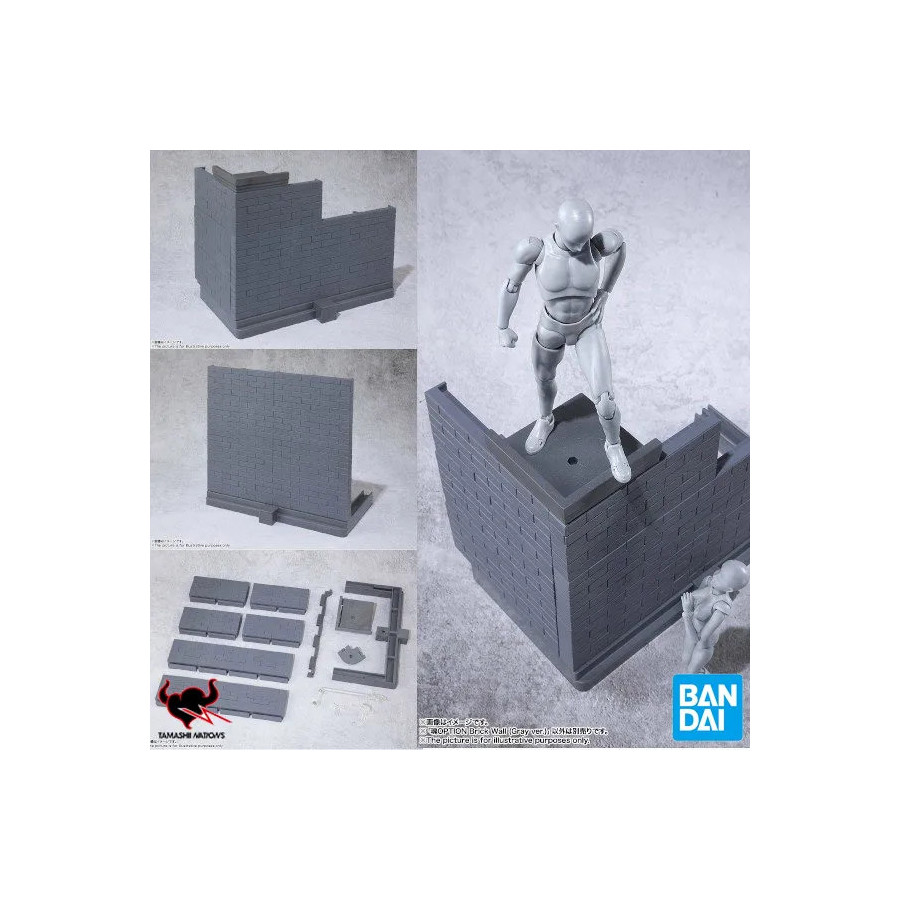 Base Effect Brick Wall Gris TamaSHii Option