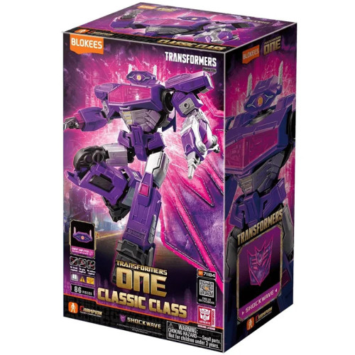 Transformers Blokees Classic Class 18 Shock Wave Movie 8