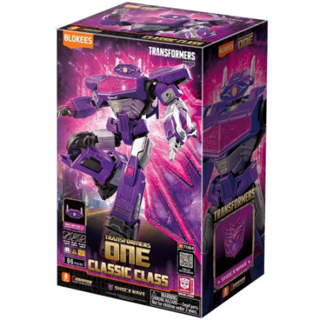 Transformers Blokees Classic Class 18 Shock Wave Movie 8