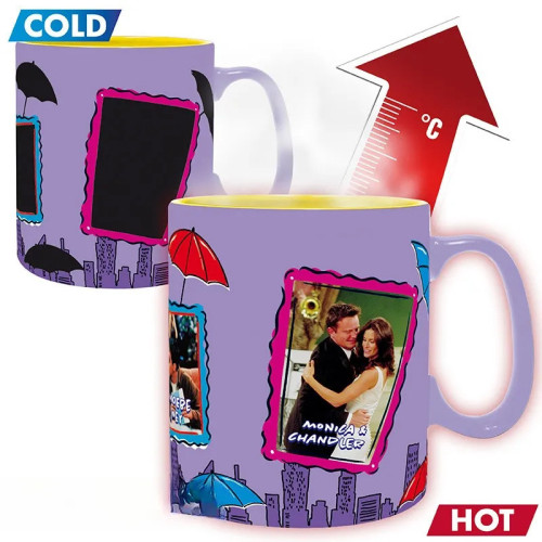 FRIENDS - Mug Heat Change - 460 ml - Cadres - boîte carton