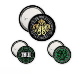 CTHULHU - Pack de Badges - Necronomicon