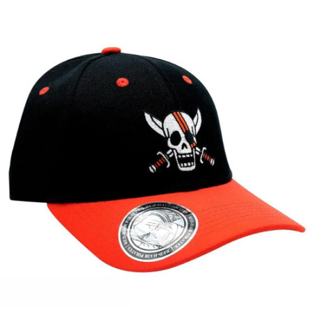ONE PIECE - Casquette - Noir & Rouge - Shanks