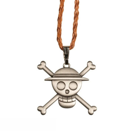 ONE PIECE - Collier avec pendentif 3D "Skull"