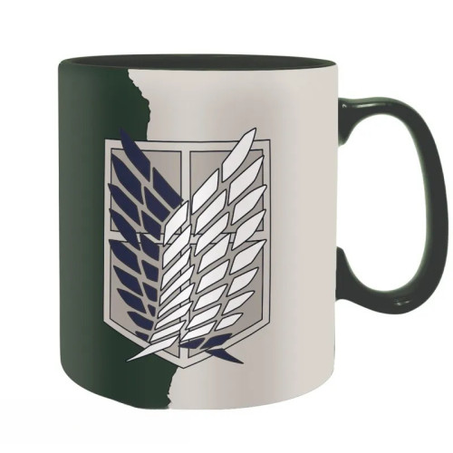 ATTACK ON TITAN - Mug - 460 ml - Emblème S4