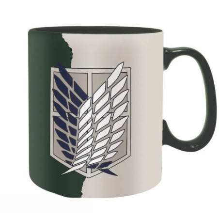 ATTACK ON TITAN - Mug - 460 ml - Emblème S4